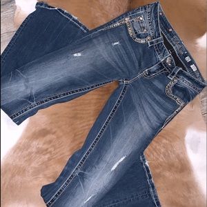 Boot cut jeans